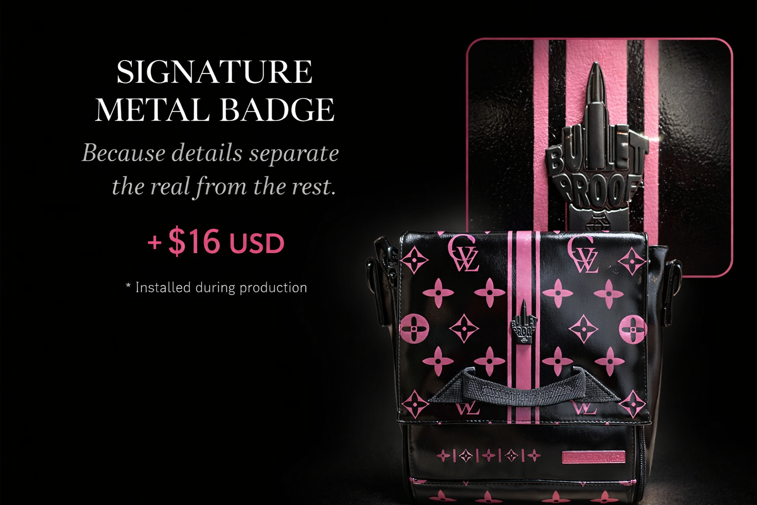 LIMITED EDITION / LADY.44 – Everyday size – Ballistic Level IIIA (.44 Magnum)