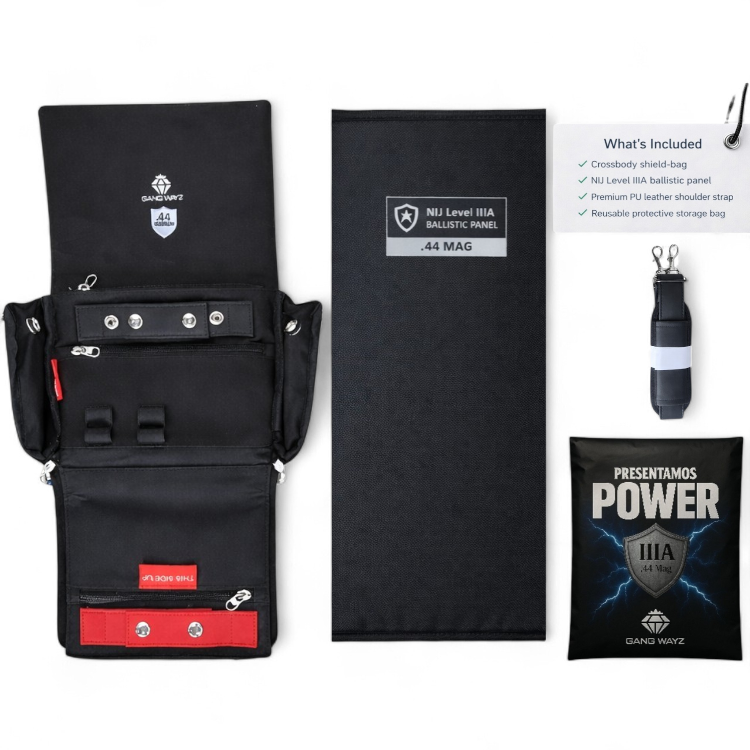 EL BOSS – Ultra compact – Ballistic Level IIIA (.44 Magnum)