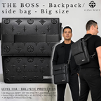 THE BOSS - Backpack/ side bag - Big size – Ballistic Level IIIA (.44 Magnum)