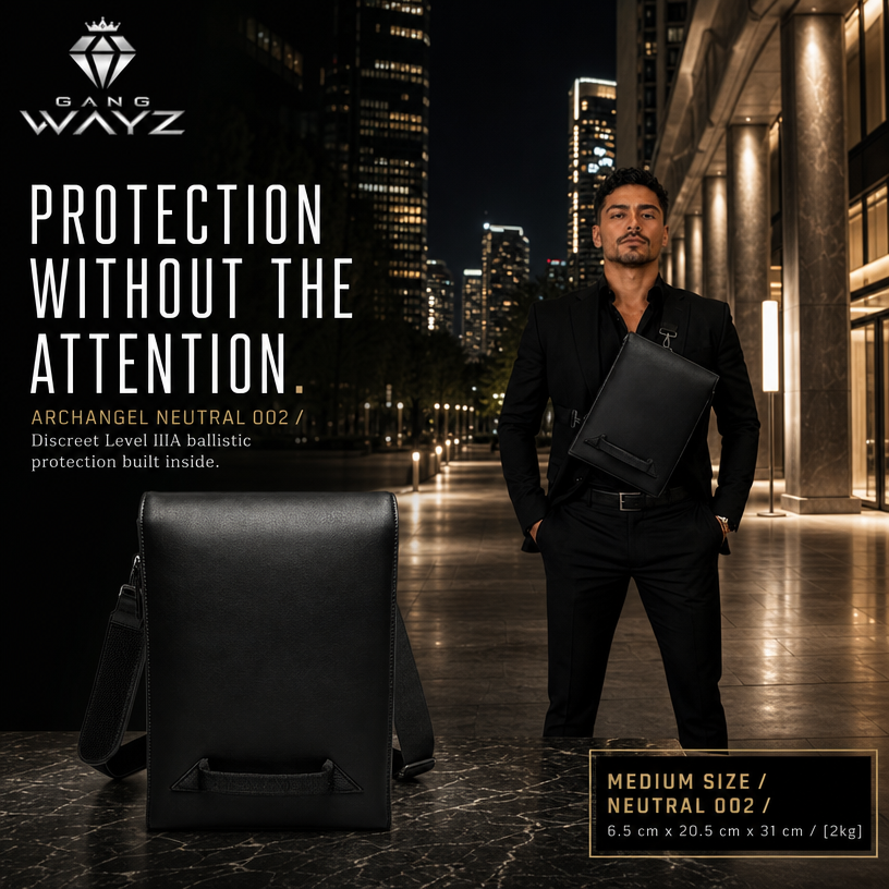 NEUTRAL 002 – Medium Size– Ballistic Level IIIA (.44 Magnum)