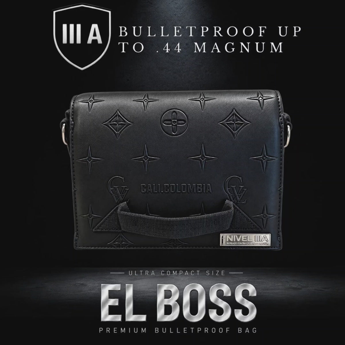 EL BOSS – Ultrakompakt – Ballistische Schutzklasse IIIA (.44 Magnum)