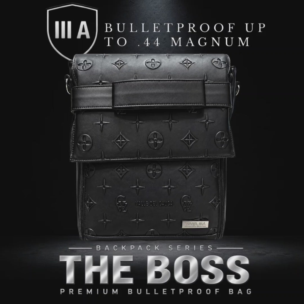 THE BOSS - Backpack/ side bag - Big size – Ballistic Level IIIA (.44 Magnum)