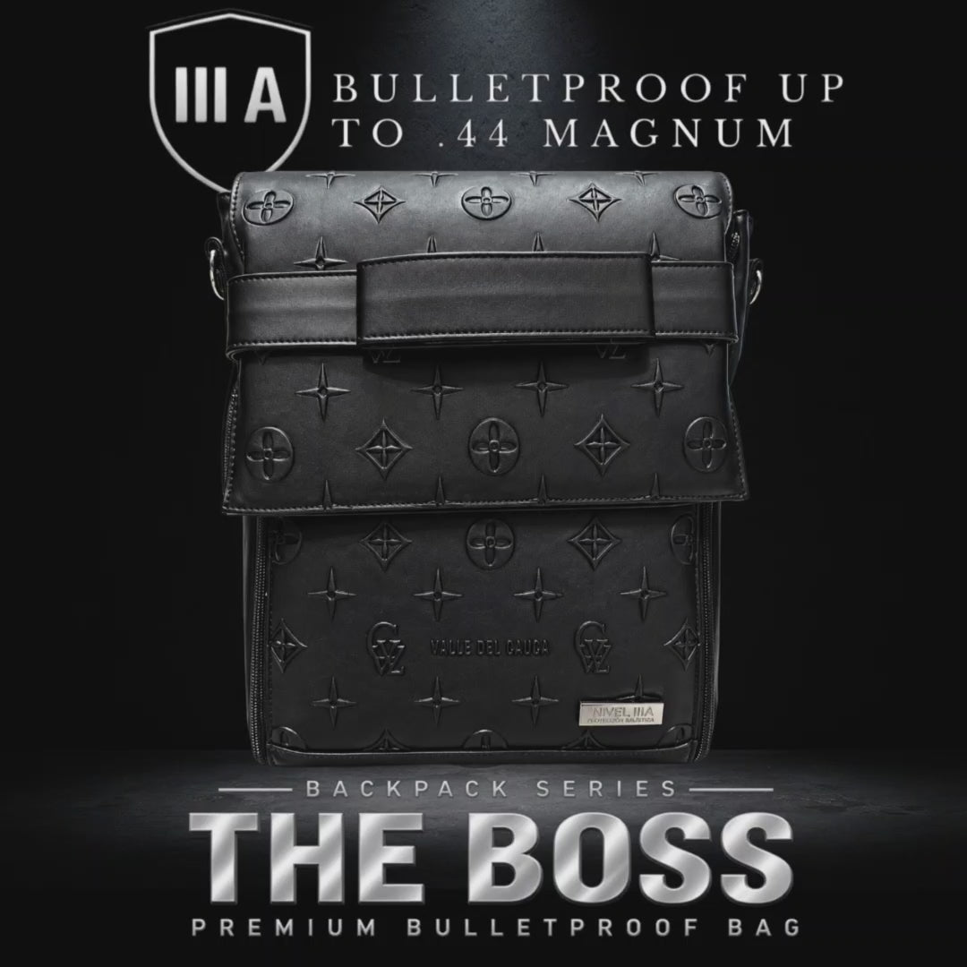 THE BOSS - Backpack/ side bag - Big size – Ballistic Level IIIA (.44 Magnum)