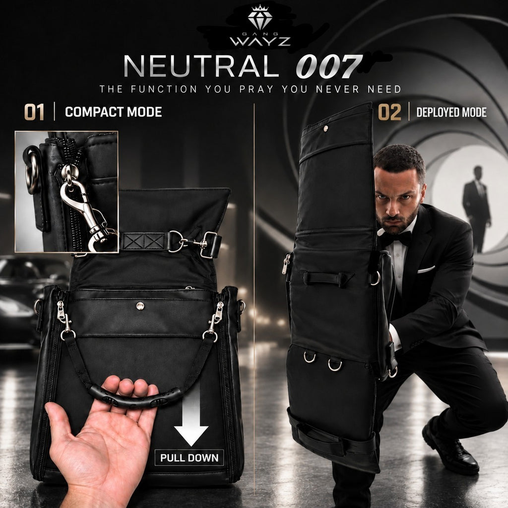 NEUTRAL 007 - Backpack/ side bag - Big size – Ballistic Level IIIA (.44 Magnum)