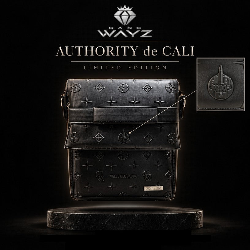 AUTHORITY DE CALI - Backpack/ side bag - Big size – Ballistic Level IIIA (.44 Magnum)