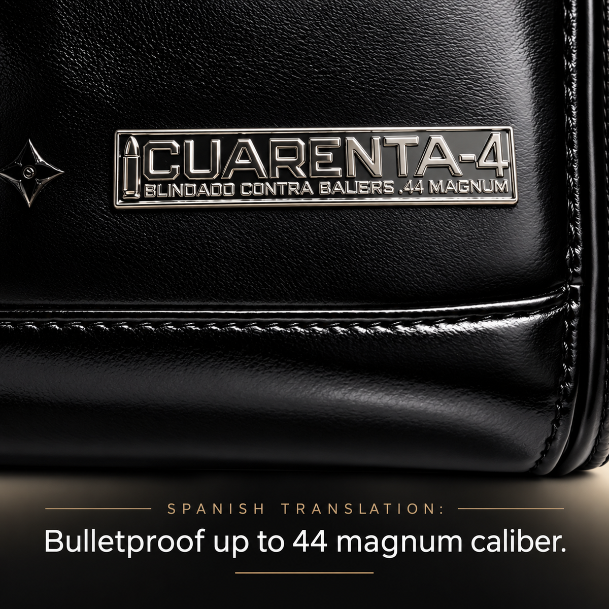 KINGPIN– Everyday size– Ballistic Level IIIA (.44 Magnum)