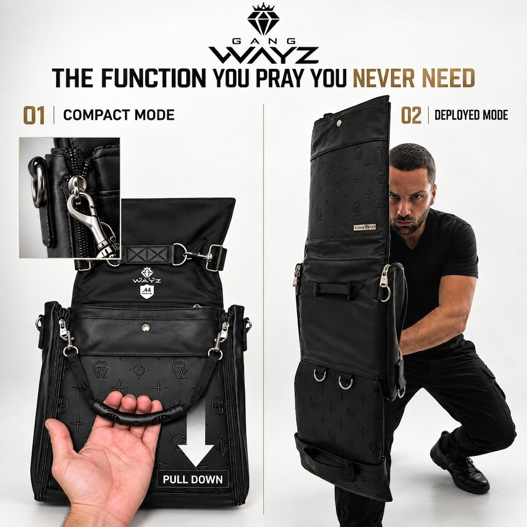 AUTHORITY DE CALI - Backpack/ side bag - Big size – Ballistic Level IIIA (.44 Magnum)