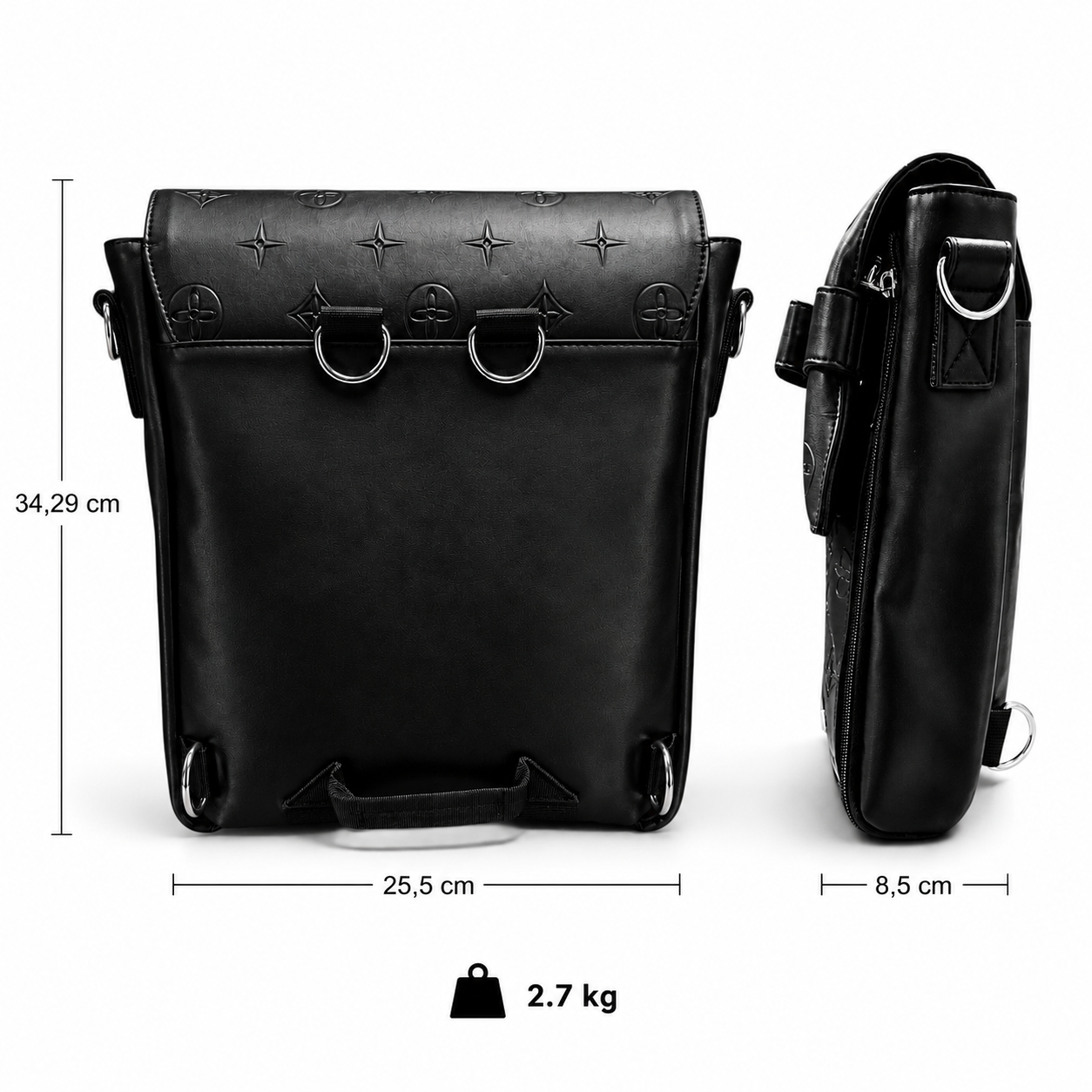 THE BOSS - Backpack/ side bag - Big size – Ballistic Level IIIA (.44 Magnum)