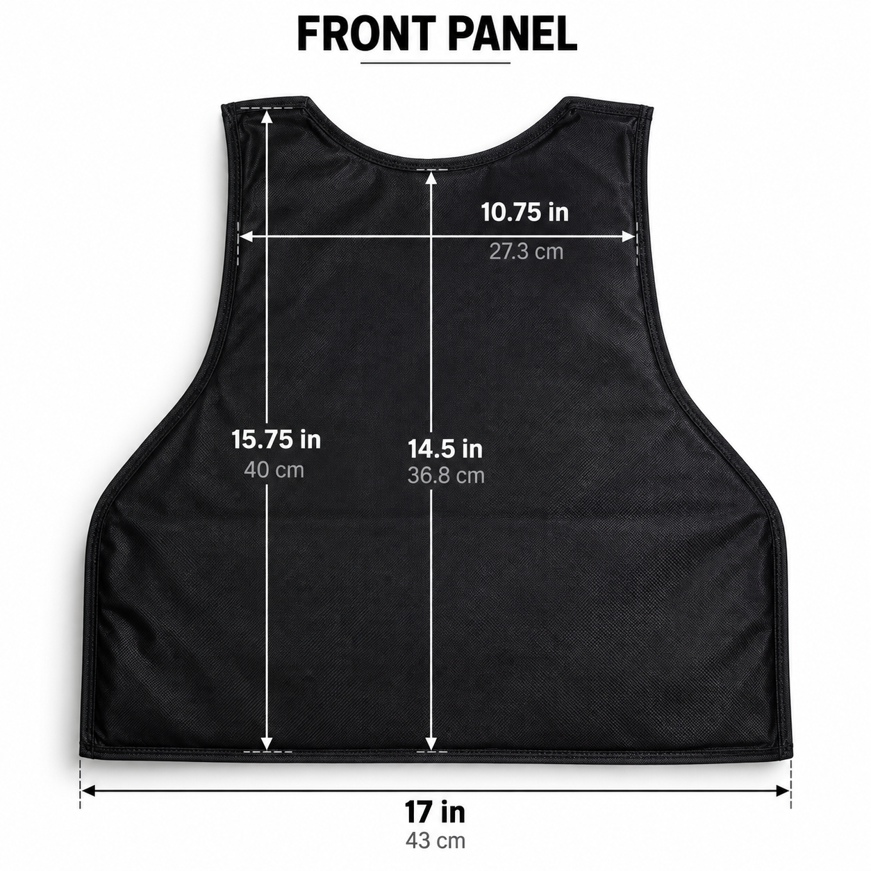 Level IIIA Bulletproof Vest – One Size Fits All |