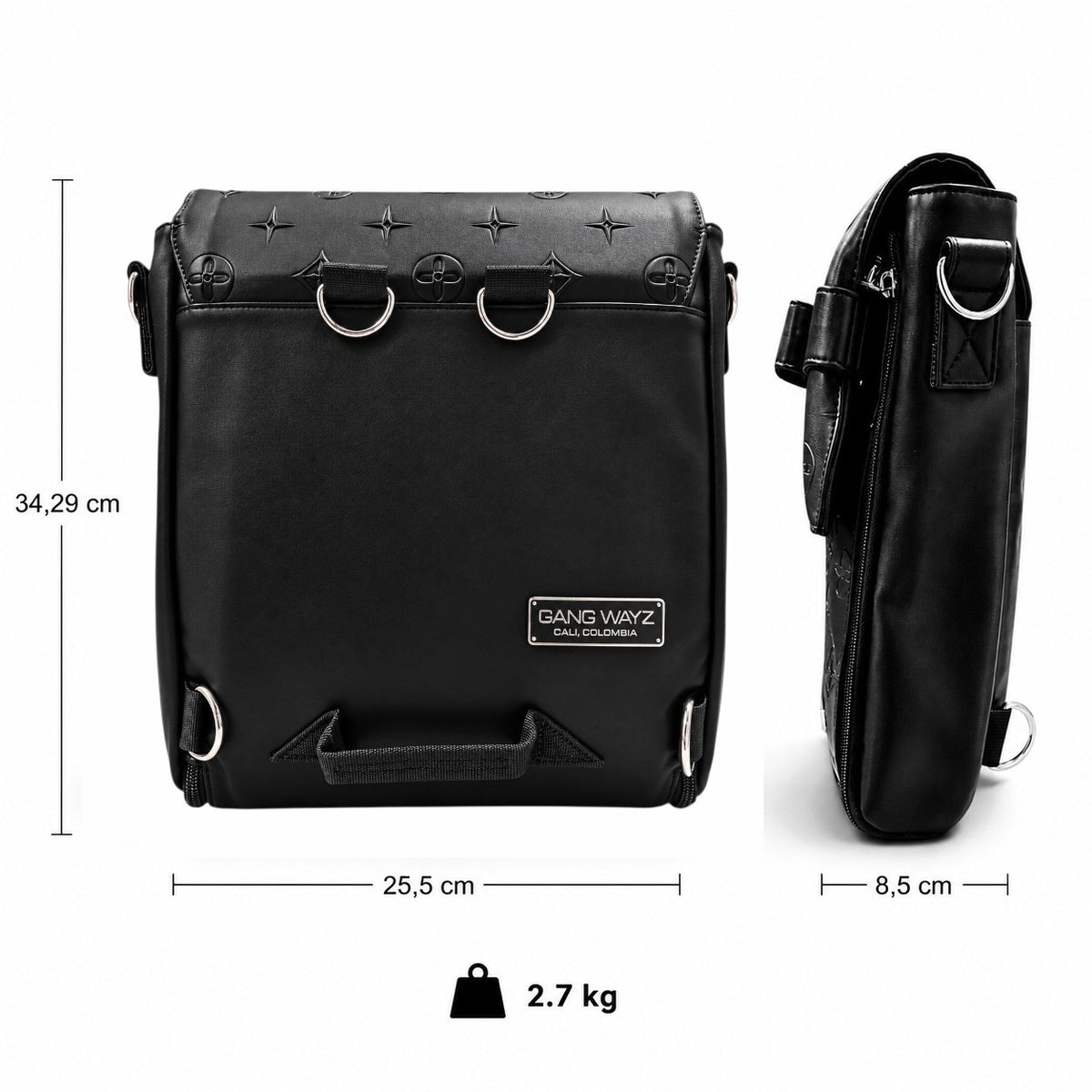 AUTHORITY DE CALI - Backpack/ side bag - Big size – Ballistic Level IIIA (.44 Magnum)