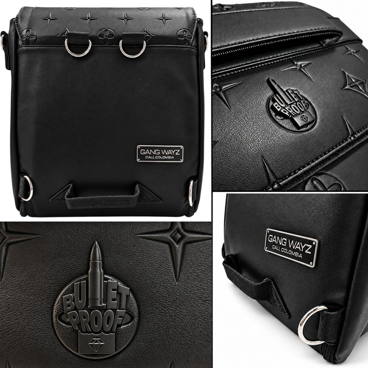 AUTHORITY DE CALI - Backpack/ side bag - Big size – Ballistic Level IIIA (.44 Magnum)